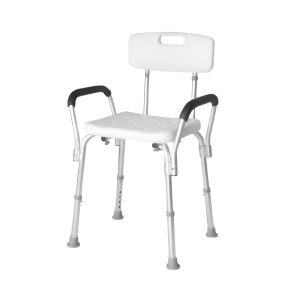 Silla de ducha con apoyo de brazos